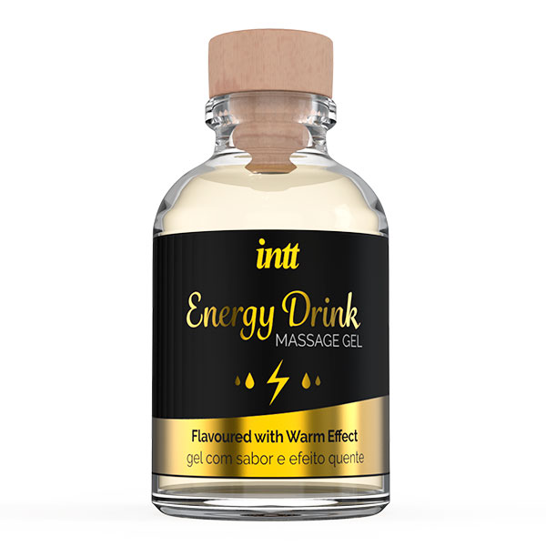 массажный гель energy drink massage gel энергетический напиток + согревающий эффект