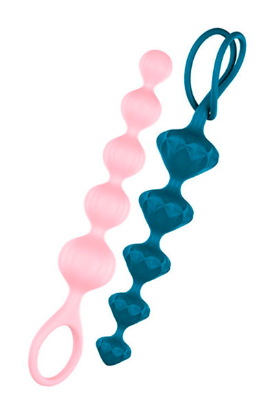 анальные цепочки satisfyer beads colour