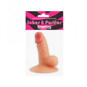 силиконовая подставка для телефона в форме пениса "universal pecker stand holder", lovetoy