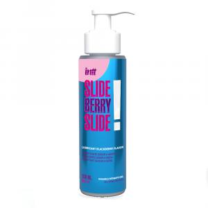 смазка на водной основе intt slide berry slide со вкусом ежевики