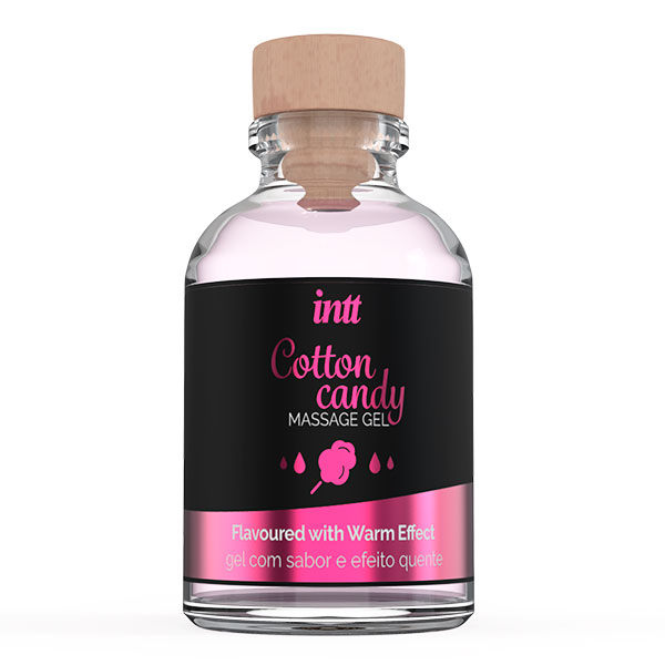 массажный гель cotton candy massage gel сладкая вата + согревающий эффект