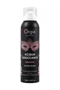 массажный мусс "acqua croccante sakura" orgie