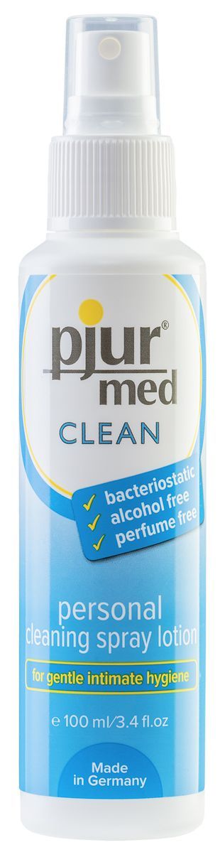 pjur med clean spray 100 ml очищающий спрей для тела и секс-игрушек