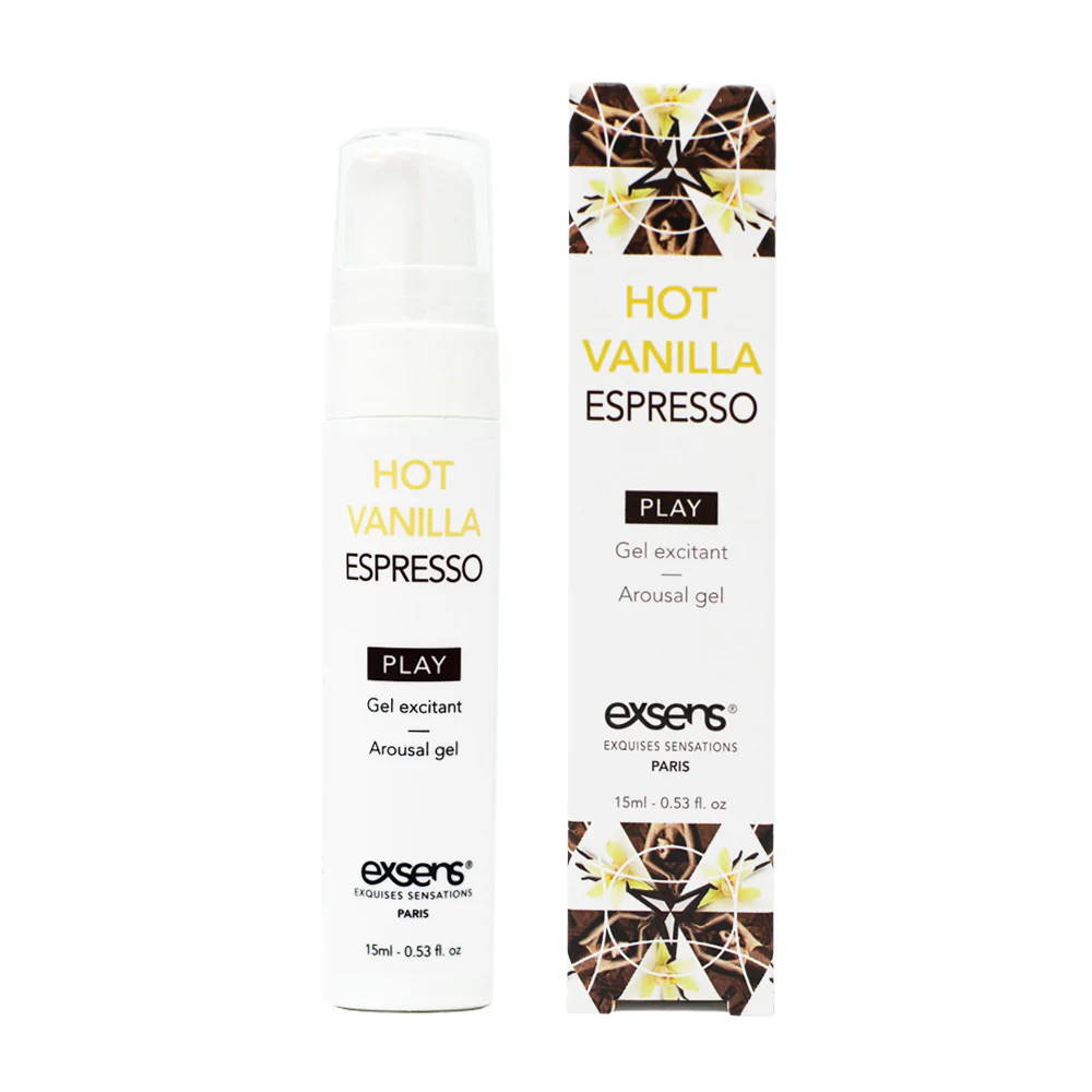 hot vanilla espresso cooling arousal gel возбуждающий гель ванильный экспрессо
