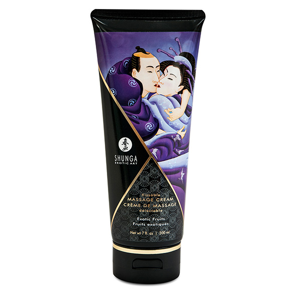 массажное масло(крем) с ароматом "экзотические фрукты" shunga massage cream
