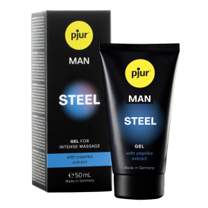 гель для увеличения члена "man steel gel", pjur