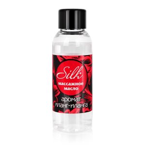 Массажное масло c ароматом "Иланг-иланг" SILK, Bioritm