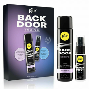 анальный смазка набор 2 в 1 "back door value pack", pjur
