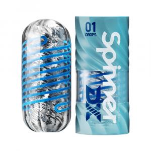 многоразовый мастурбатор с эффектом вращения tenga spinner dx 01 drops