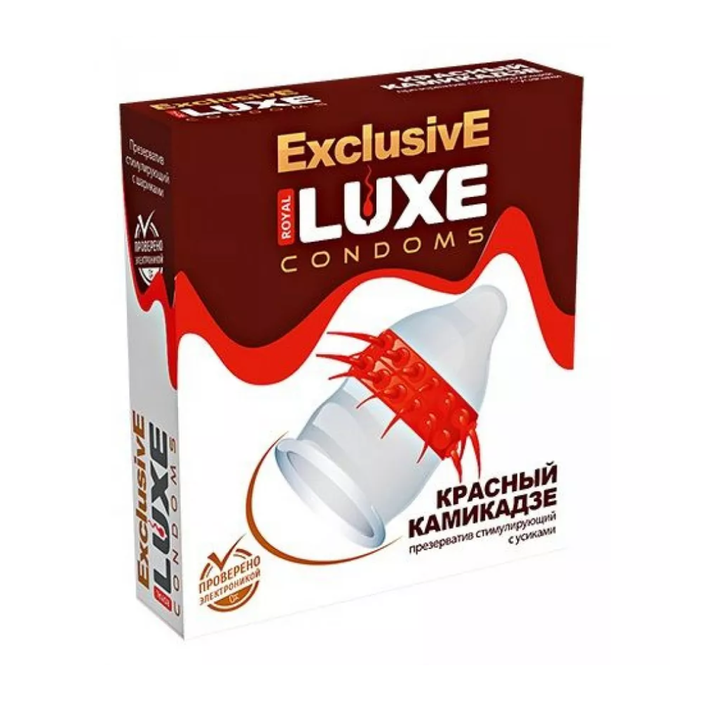 luxe exclusive №1 красный камикадзе