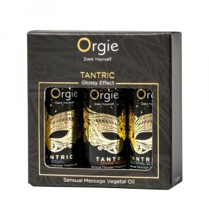 набор массажных масел для тантрического массажа "tantric mini size collection", orgie