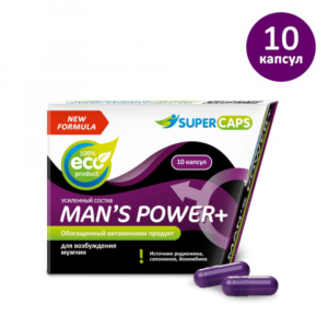 капсулы man's power plus возбуждающее средство для мужчин