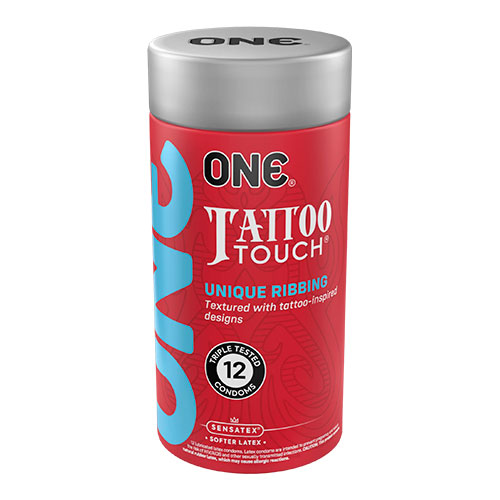 презервативы one tattoo touch с текстурой в виде татуировок