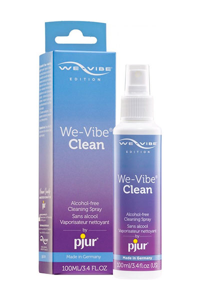we-vibe™ clean · made by pjur очищающий спрей для игрушек