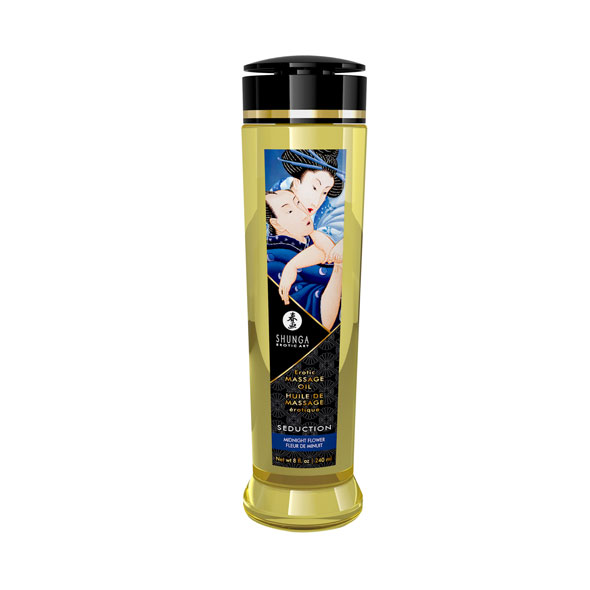 массажное масло с ароматом "ночной цветок" shunga massage oil