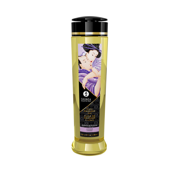 массажное масло massage oil sensation lavender чувственная лаванда
