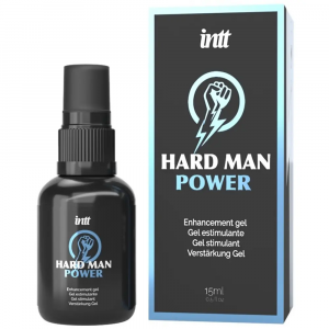 возбуждающий гель для мужчин "hard man power", intt