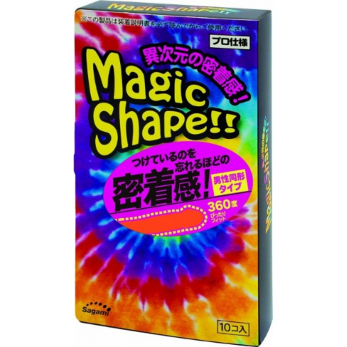 презервативы sagami xtreme magic shape № 10 с ребристым швом
