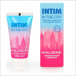 смазка на водной основе intim in the city hyaluronic