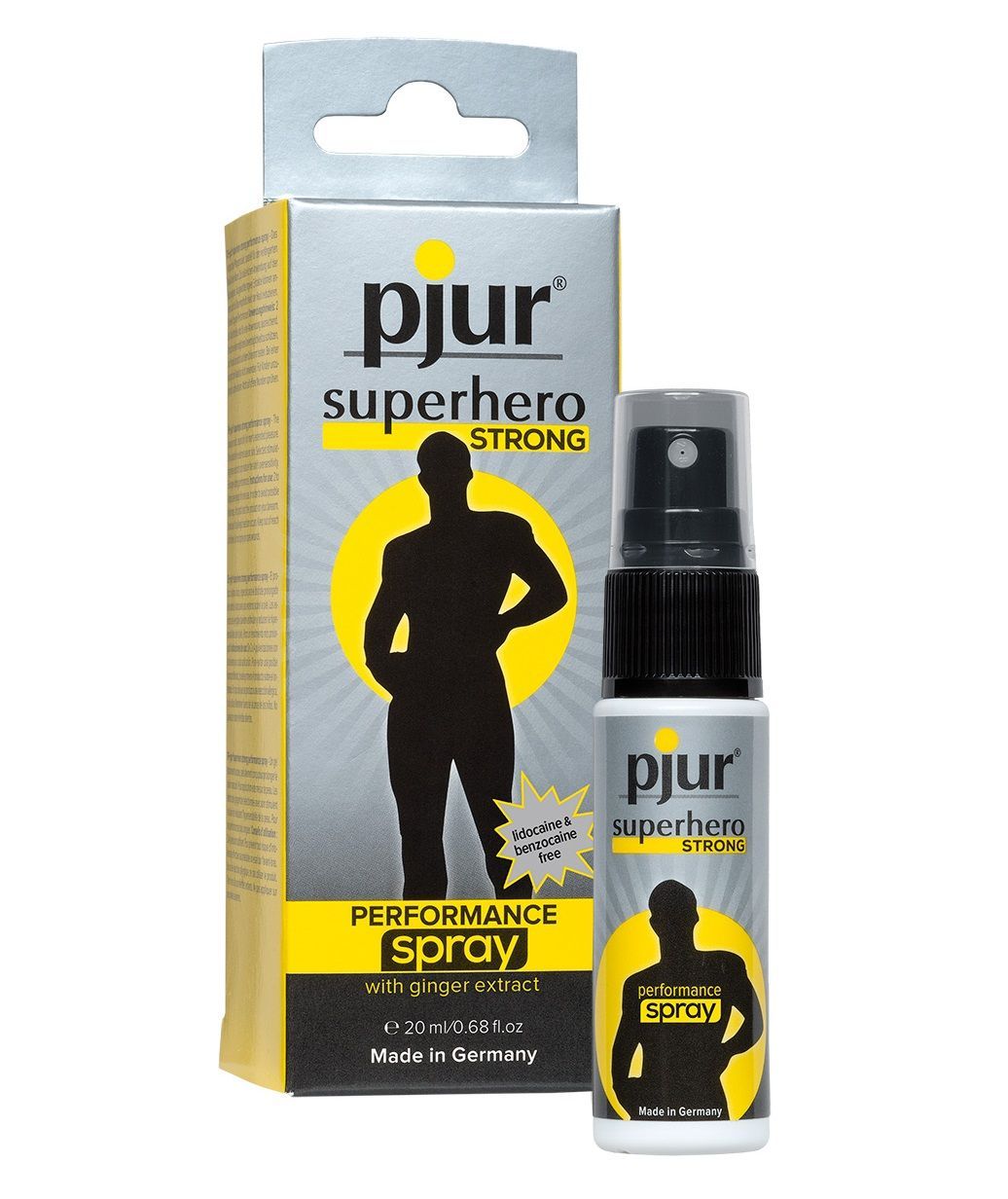 спрей pjur superhero strong spray 20 ml концентрат для мужчин
