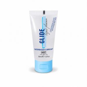 лубрикант на водной основе "glide", hot