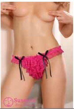 стринги "эллада" с кружевными нашивками