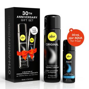 подарочный набор лубрикантов pjur 30th anniversary gift set 