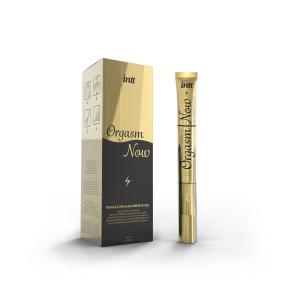 возбуждающий гель c вибрацией "orgasm now", intt