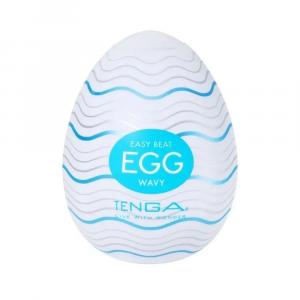 мастурбатор-яйцо tenga egg wavy