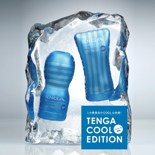 Мастурбатор TENGA Soft Tube Cool с охлаждающим эффектом