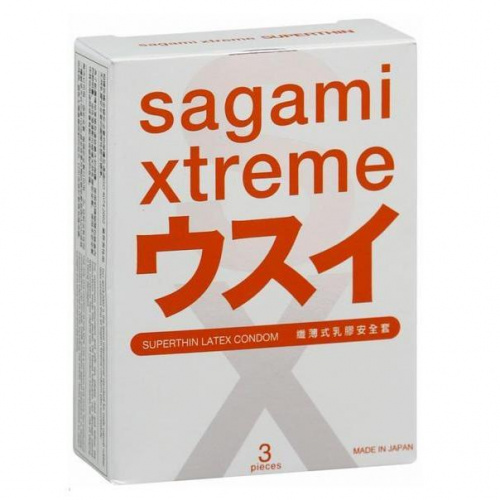 ультратонкие презервативы sagami xtreme superthin