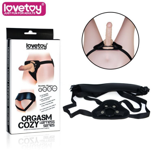 Пояс для фаллоимитаторов "Orgasm Cozy" от LOVE TOY