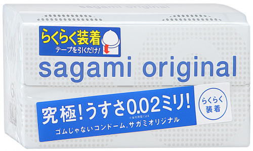 презервативы sagami original 002 quick № 6 со сверх быстрой технологией надевания