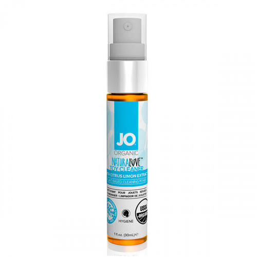 очищающий спрей для секс-игрушек jo - organic naturalove toy cleaner