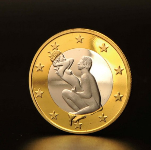 Монетки Евро "Секс"