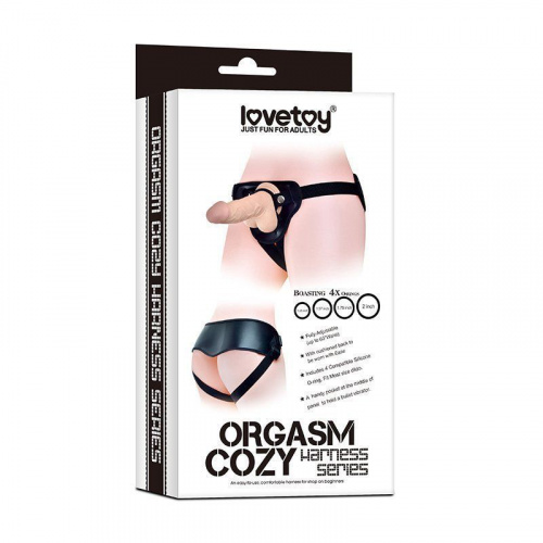 Пояс для фаллоимитаторов "Orgasm Cozy" от LOVE TOY