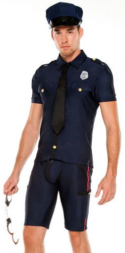 мужской игровой костюм "полицейский"