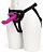 страпон женский rechargeable vibrating strap on harness set