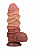 фаллоимимтатор dual layered 9.5 with rope 2
