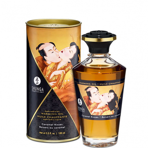 aphrodisiac warming oil caramel kisses карамельный поцелуй