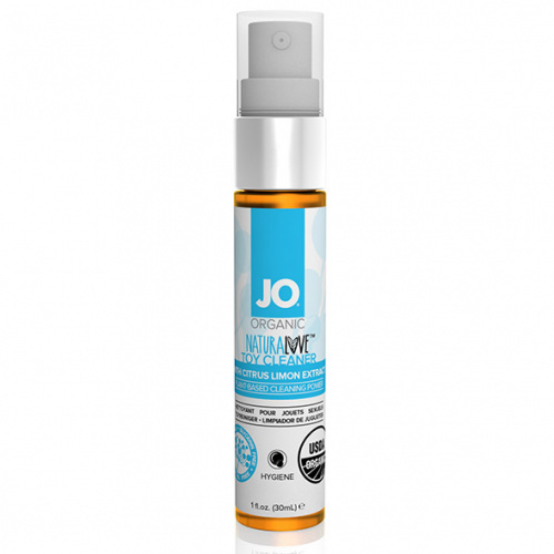 очищающий спрей для секс-игрушек jo - organic naturalove toy cleaner