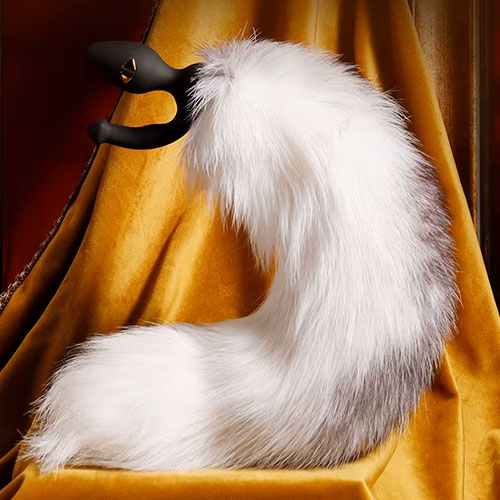 Анальная втулка-хвост с вибрацией и электростимуляцией LOCKINK Weasel Estim & Vibration Анальная втулка-хвост с вибрацией и электростимуляцией LOCKINK Weasel Estim & Vibration