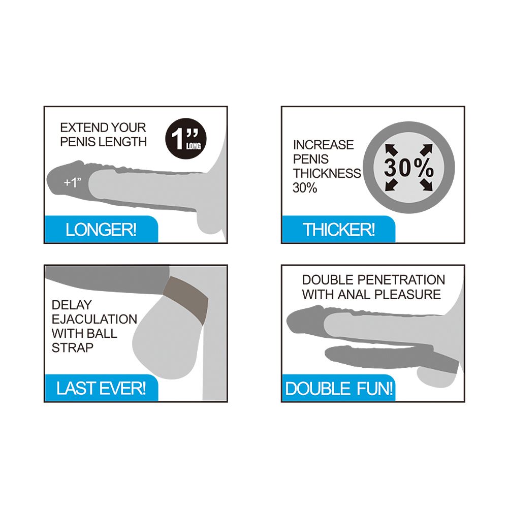 насадка "vibrating double penis" насадка "vibrating double penis"